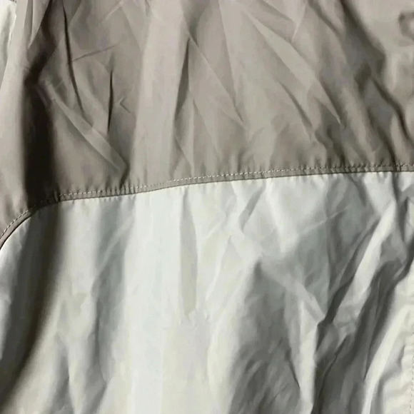 COLUMBIA MENS SIZE XXL GRAY LIGHTWEIGHT JACKET  STOWAWAY HOOD EUC ZIP FRONT - Picture 7 of 12